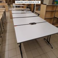 D10 - Table foldup R1100.00 each